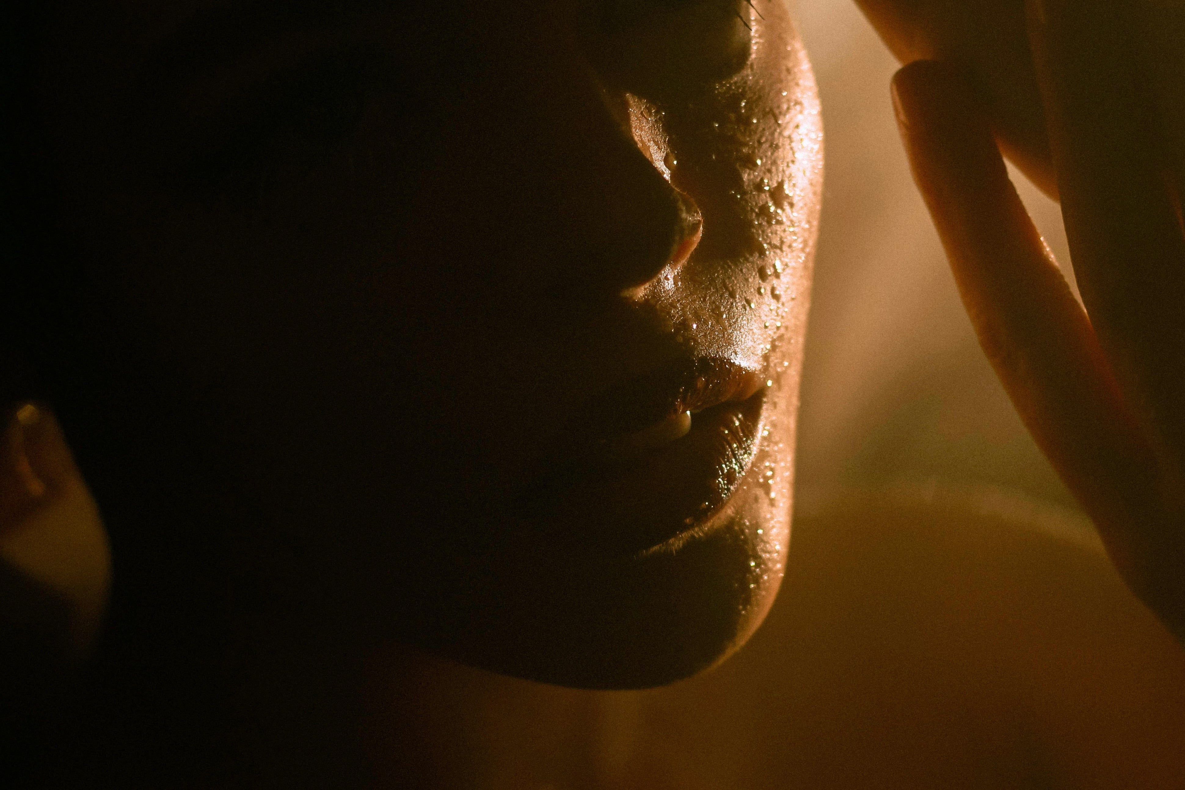 woman in pleasure