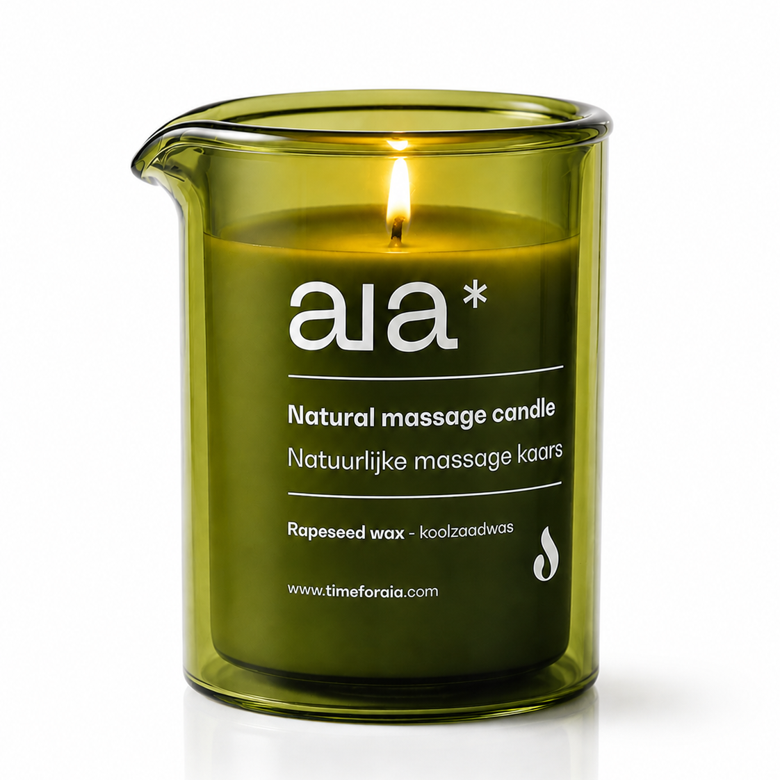 Natural massage candle- mystery cedar scent