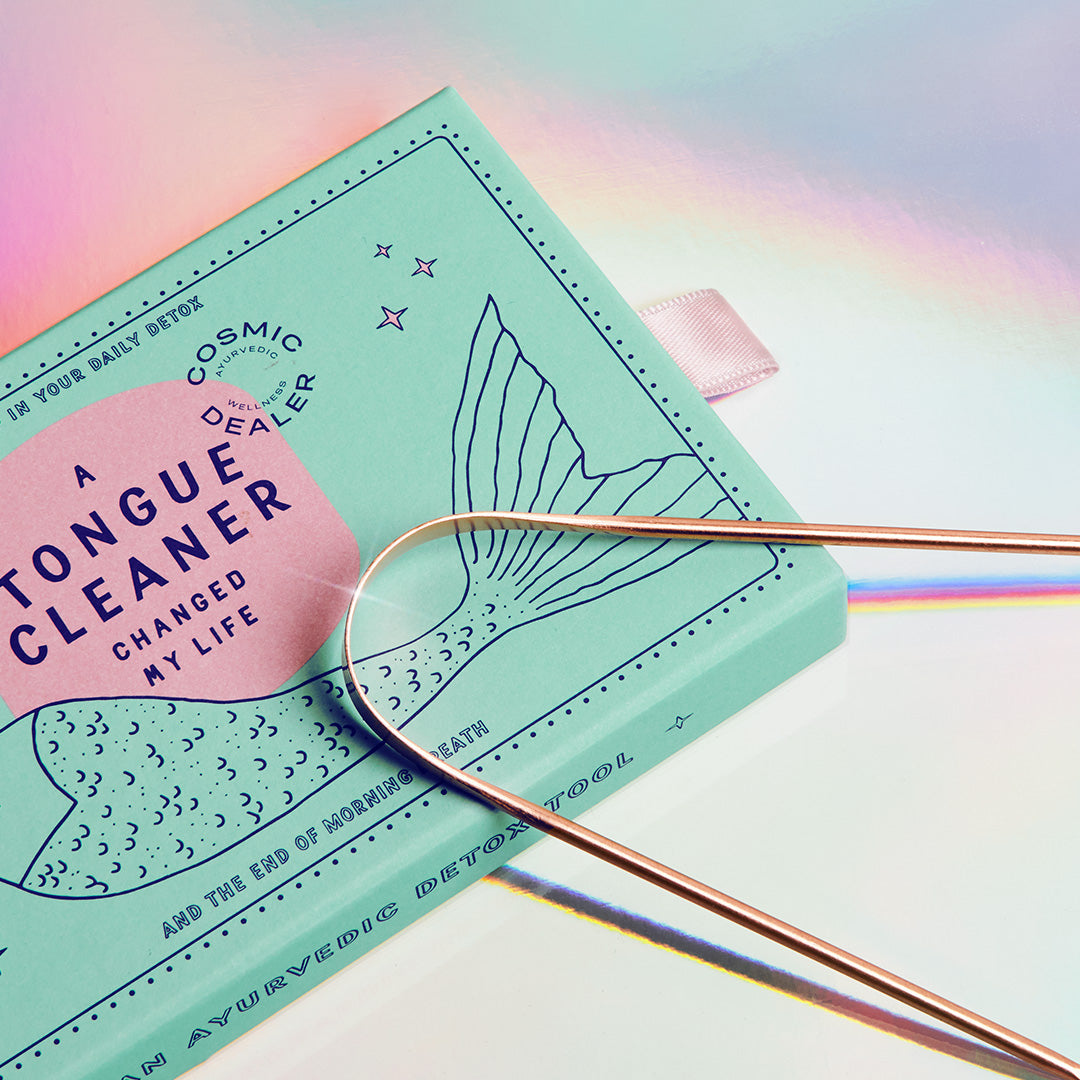 cosmic dealer ayurvedic tongue scraper
