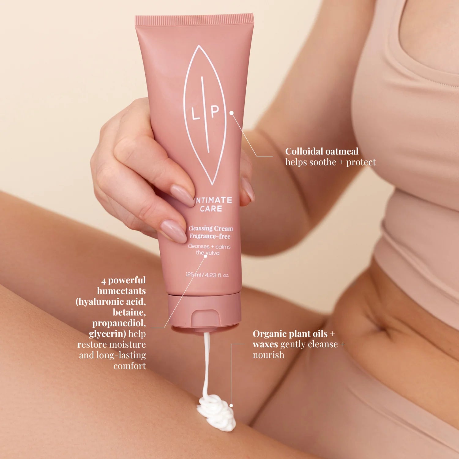 Lip Intimate Care Cleansing Cream