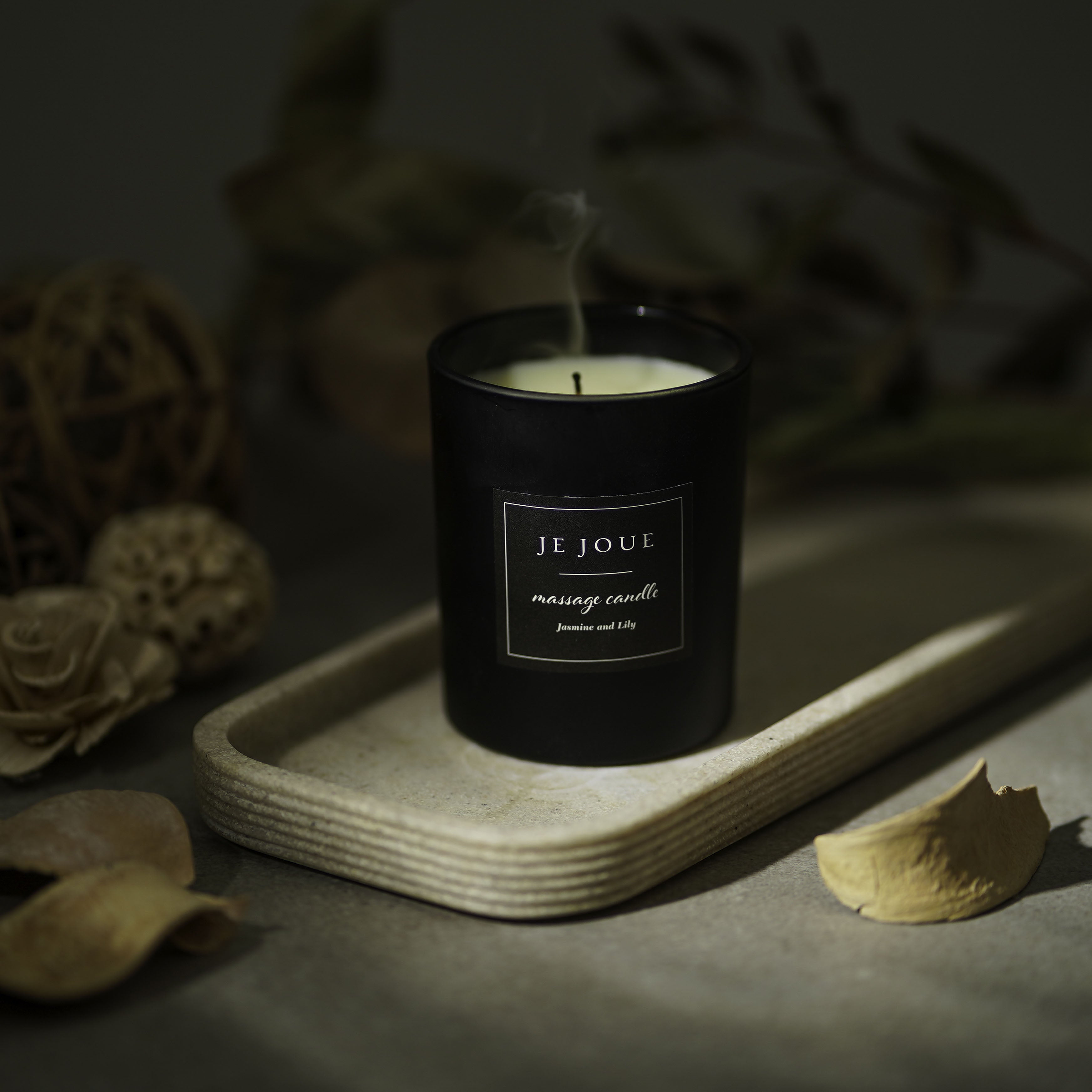 Je Joue massage candle