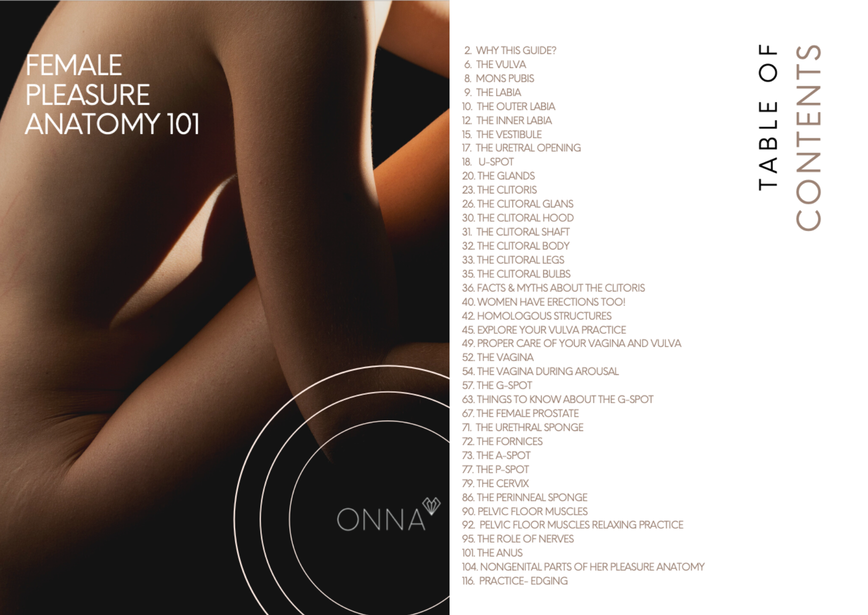 female pleasure anatomy guide cover