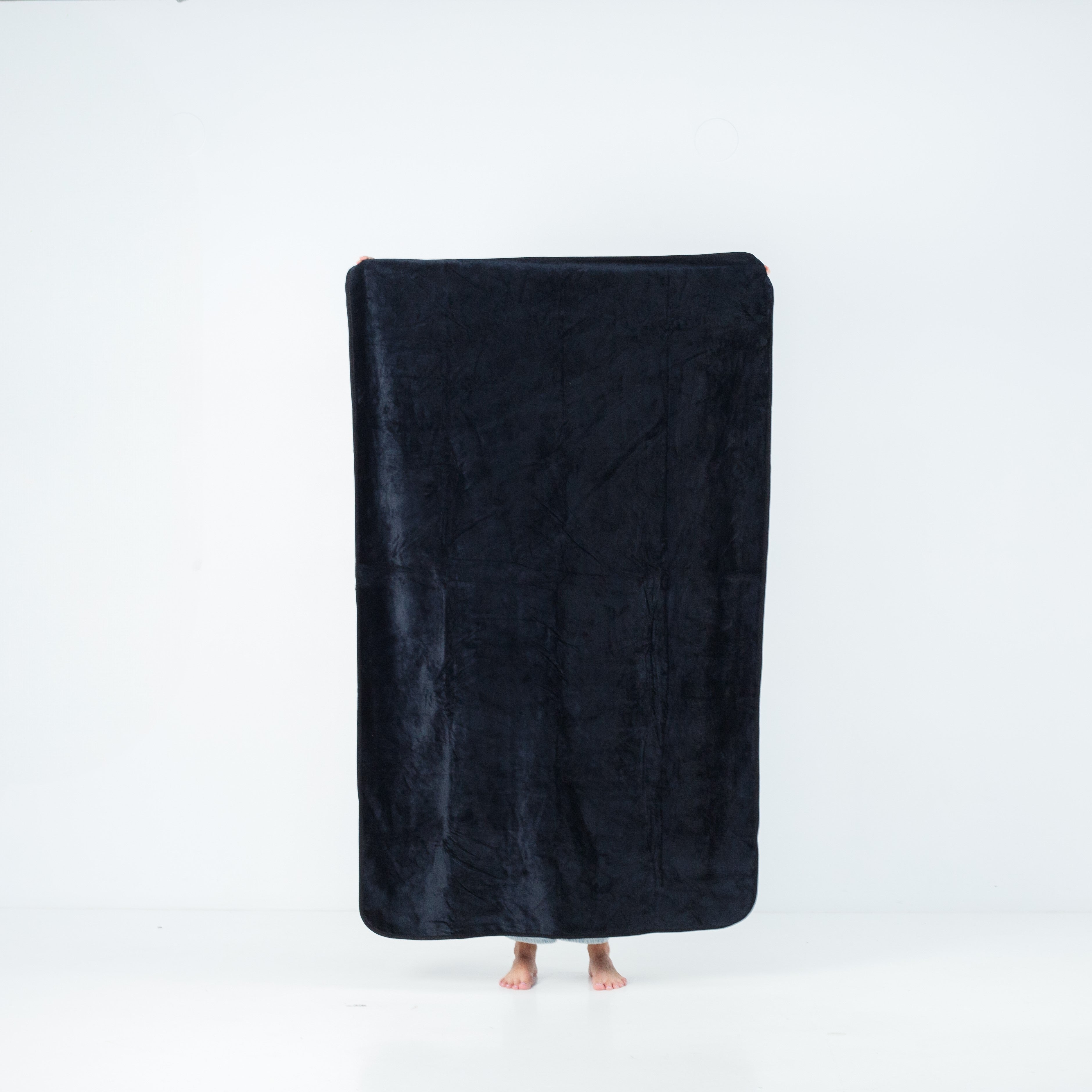 Waterproof Splash Blanket™️ OG - Black on Black Square S