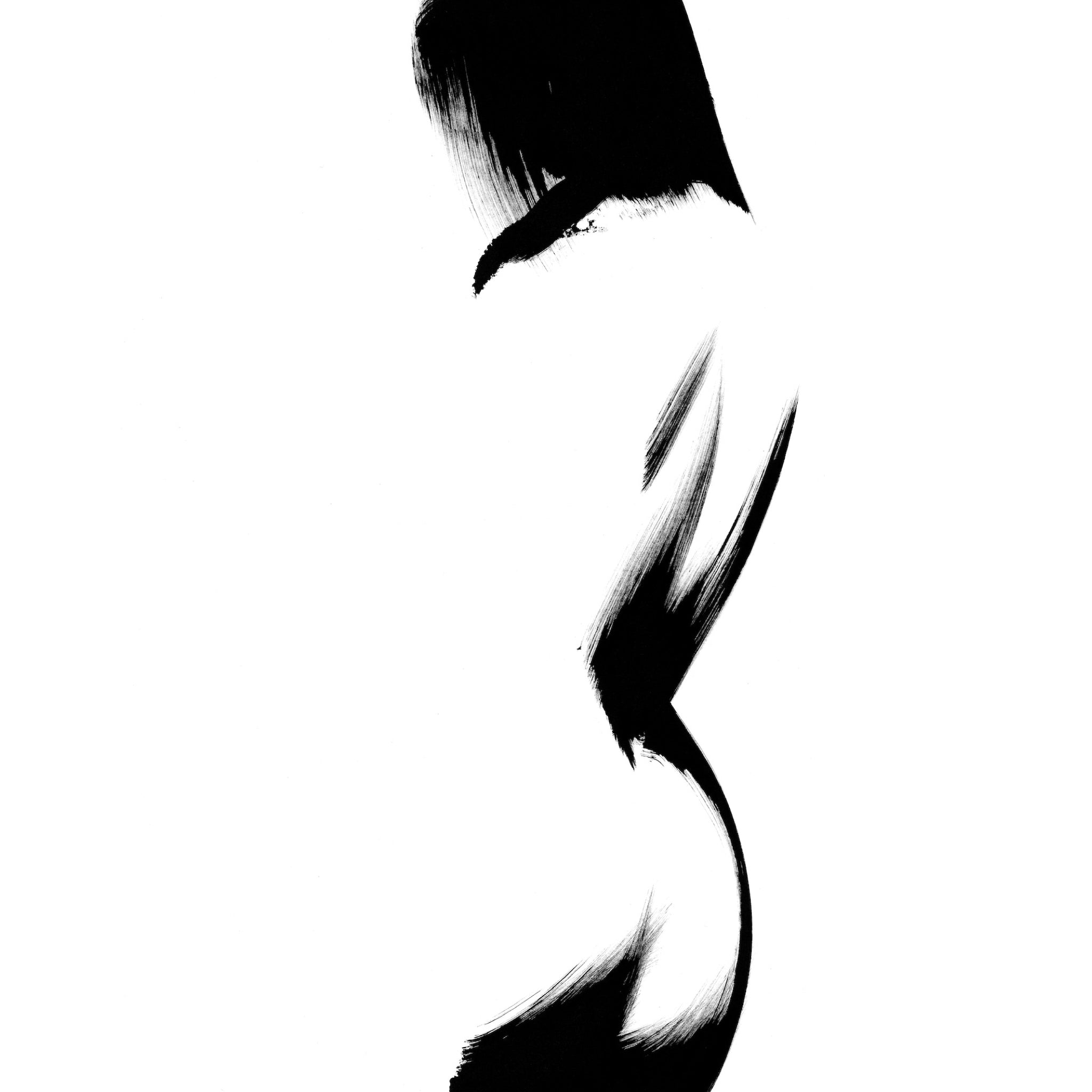 ART PRINT - Feminine no. 30 Black - ONNA