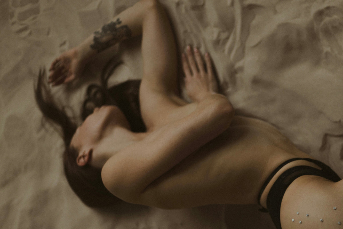 woman in pleasure