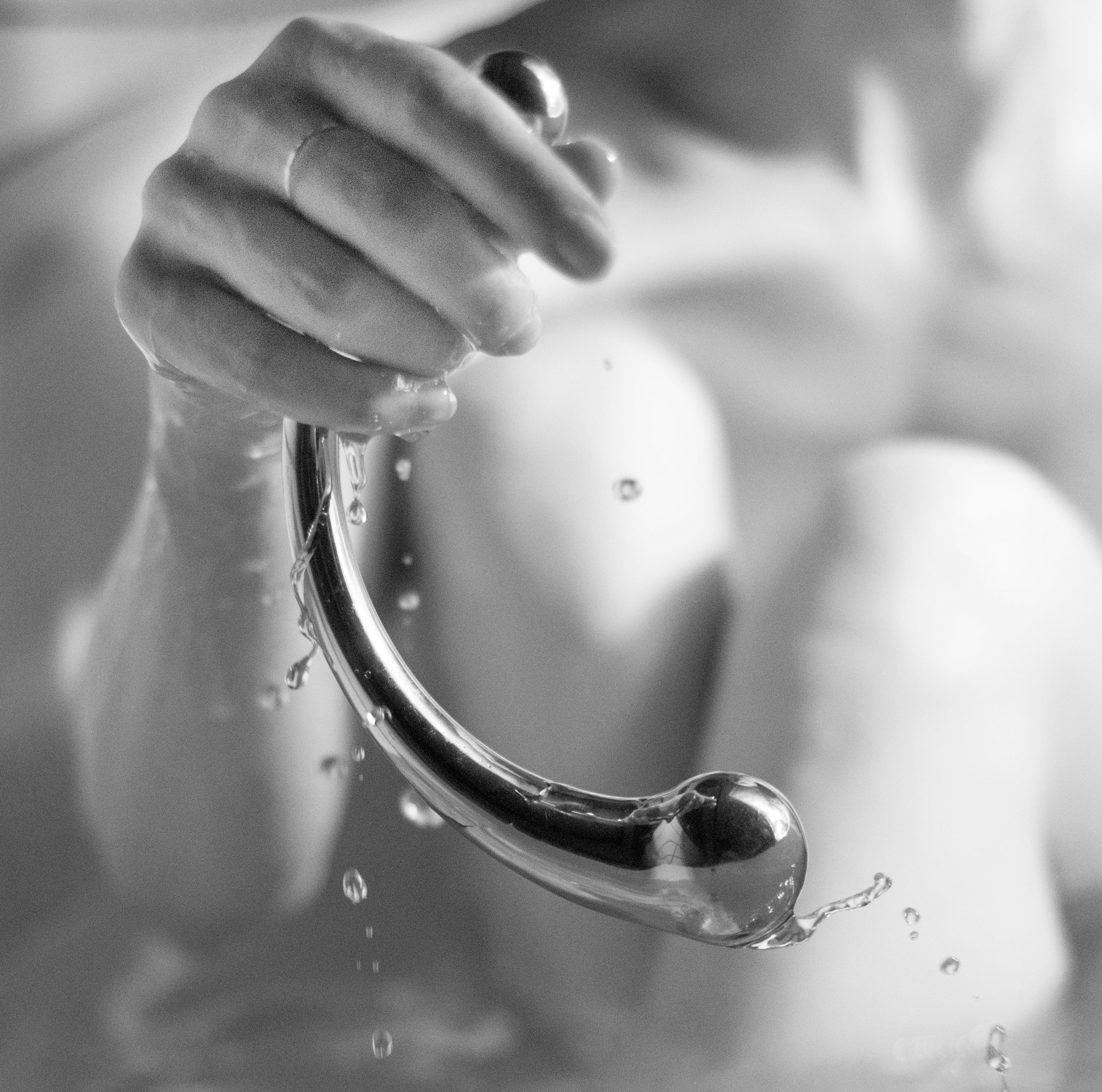 Onna Drop- stainless steel prostate toy and massager