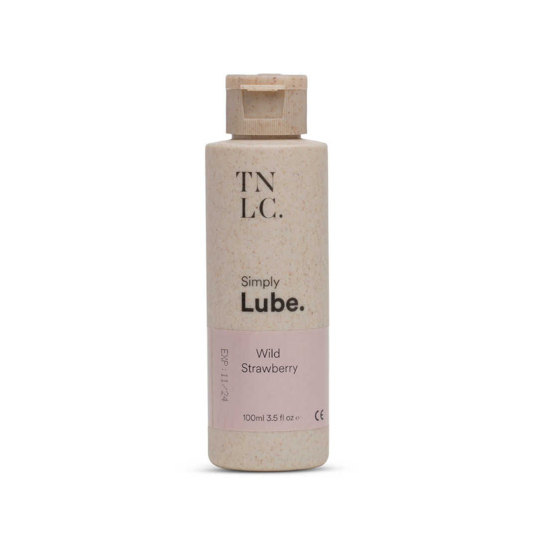 strawberry flavored lubricant natural