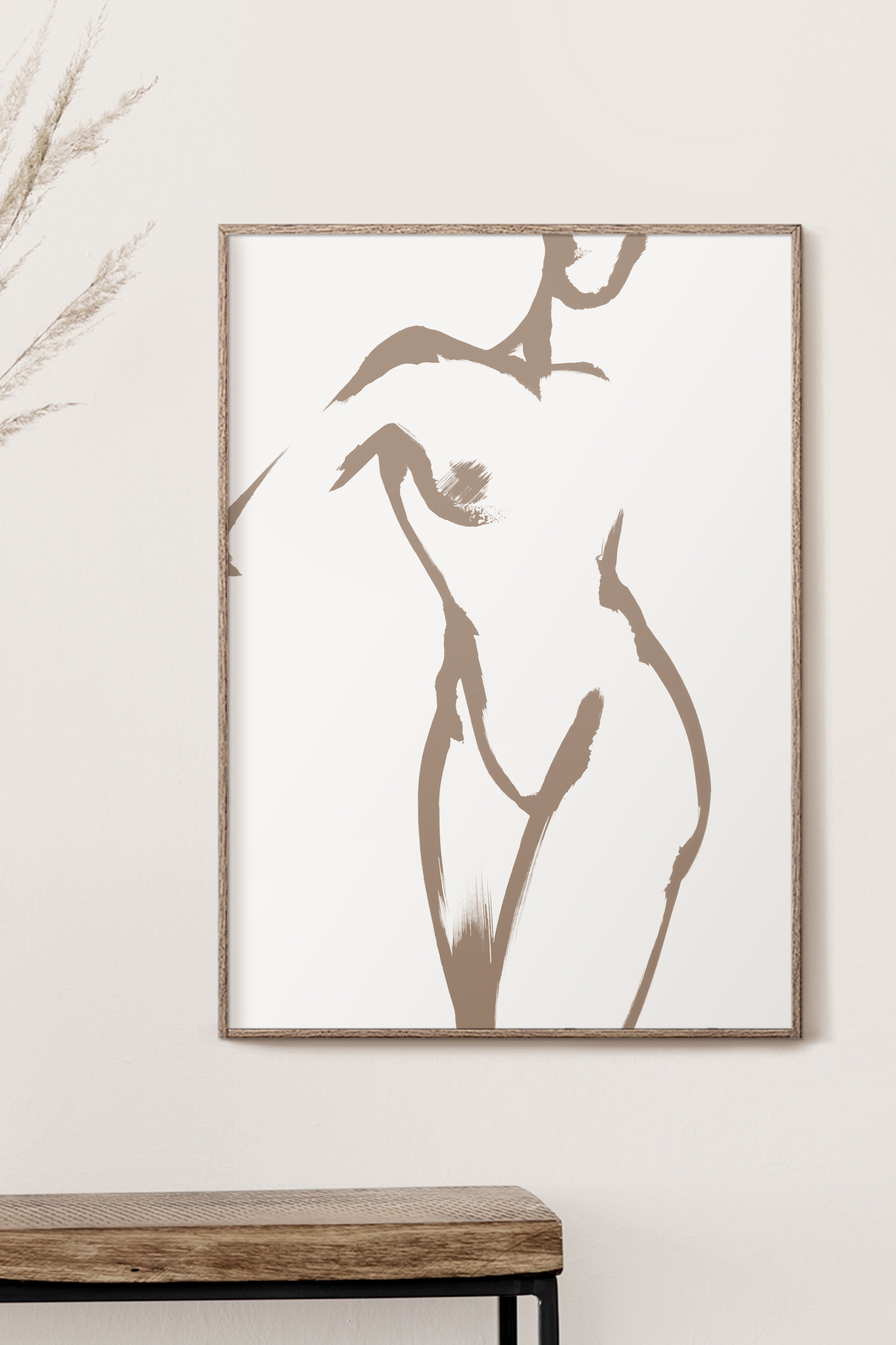 ART PRINT - Feminine no. 19 Beige - ONNA