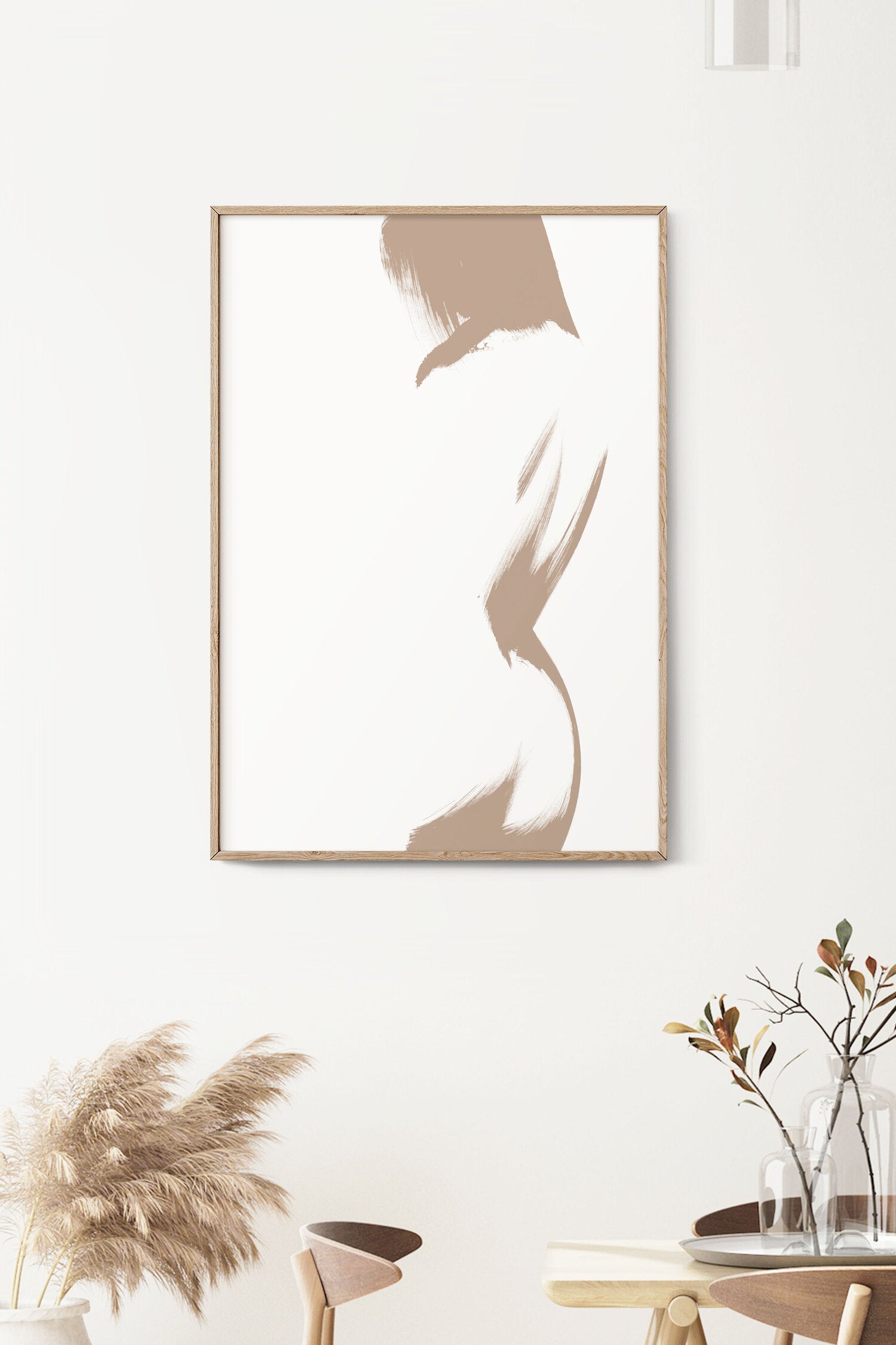 ART PRINT - Feminine no. 30 Beige - ONNA