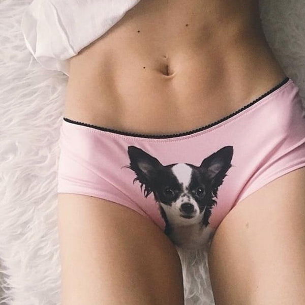 Chihuahua Pink Panties - ONNA