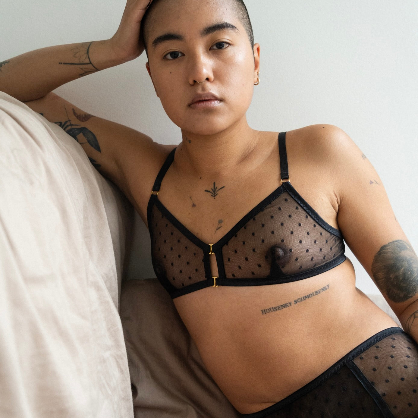 lace crotchless lingerie