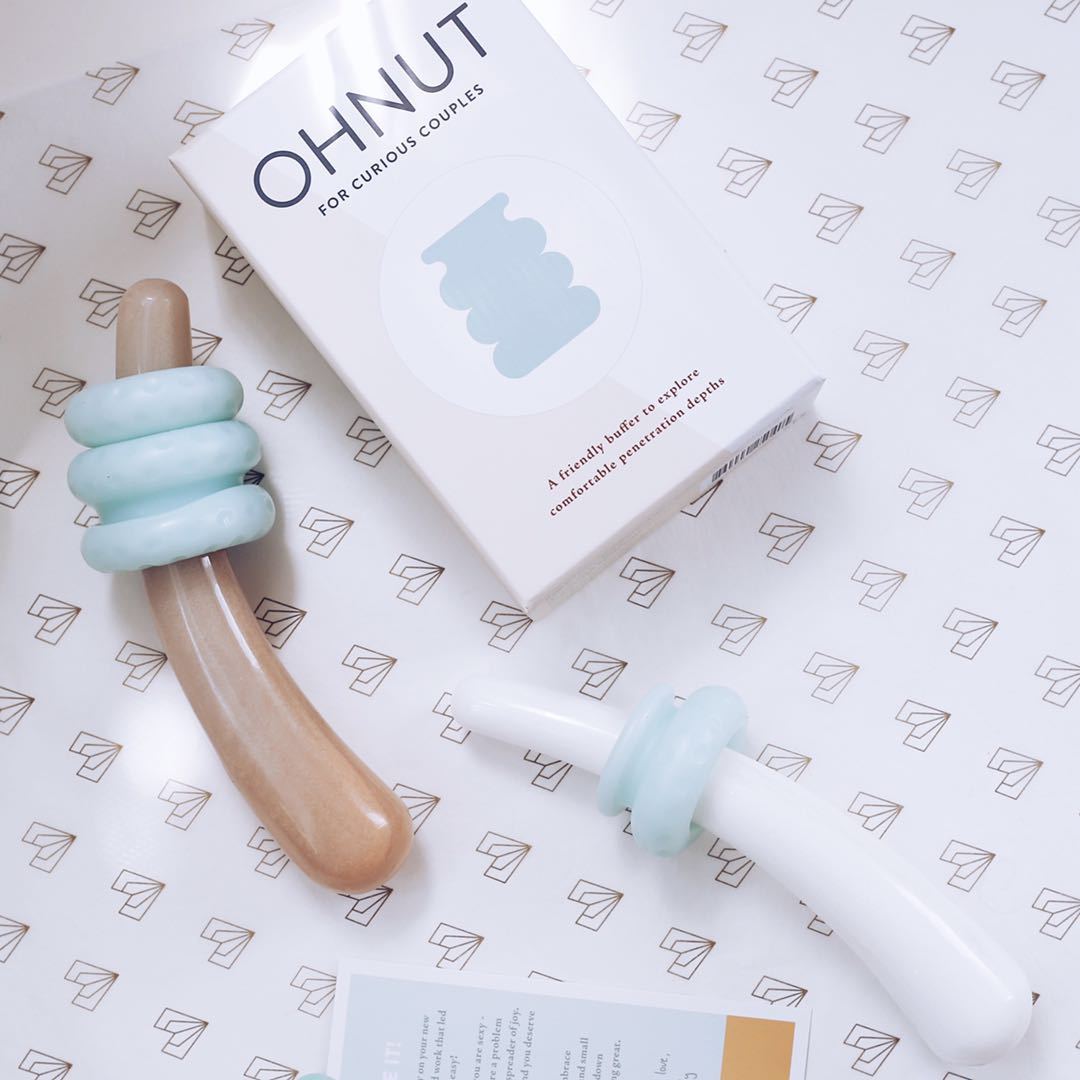 YONI PAIN DUO SET: ONNA Curve + OHNUT Penetration Buffer Rings Set YONI PAIN DUO SET: ONNA Curve + OHNUT Penetration Buffer Rings Set
